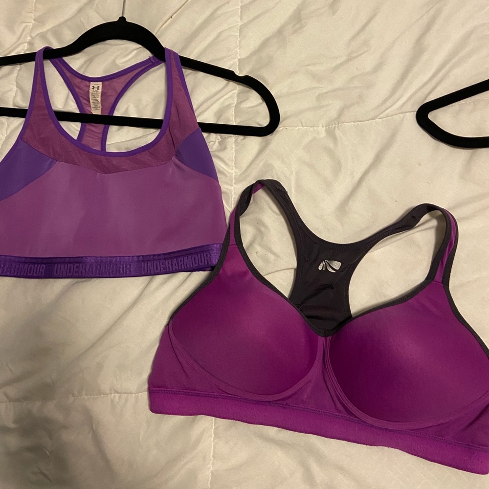 Purple sports bra bundle